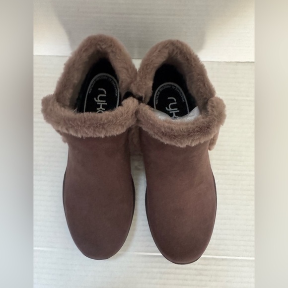 NEW Ryka Amaze Brown Faux Fur Ankle Booties Women’s Shoes Boots‎ Lightweight 5.5 - Picture 5 of 7